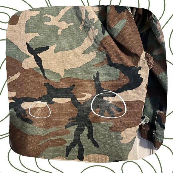 🔥 Vintage USMC Camo Jacket – 90s Military Surplus Vibes 🔥 - Picture 4 of 7